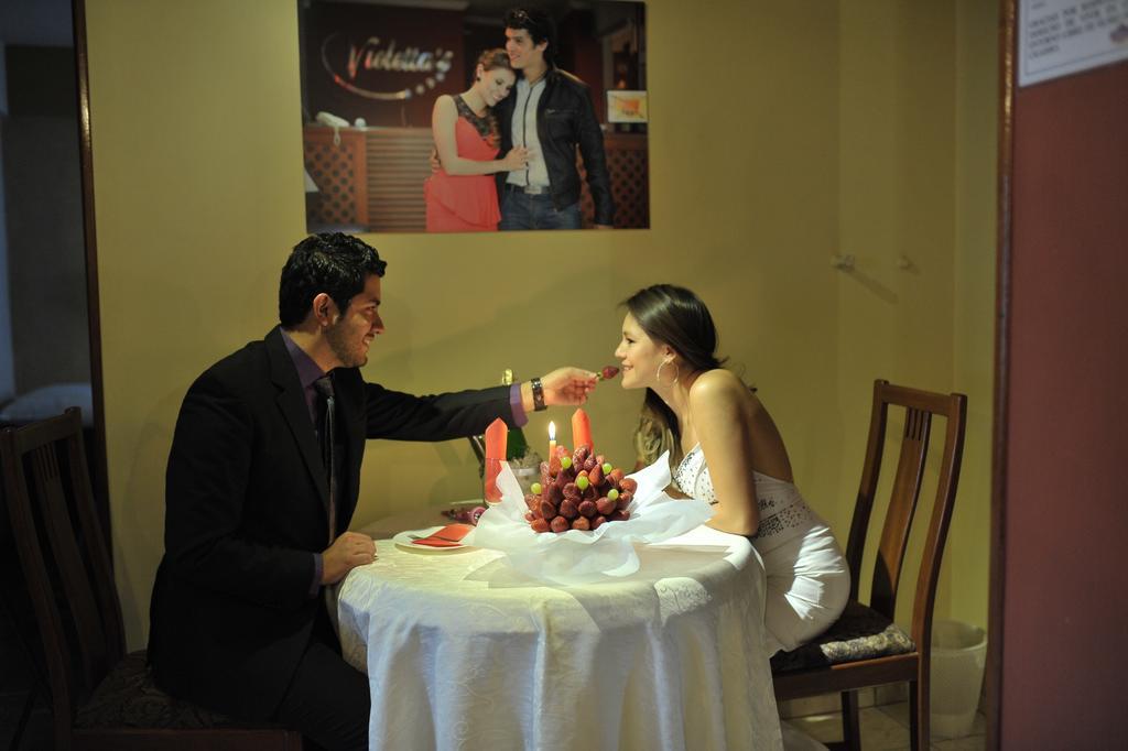 Apart Hotel Violettas โกชาบัมบา ภายนอก รูปภาพ